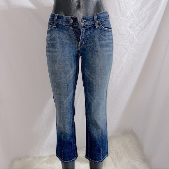 ⭐️Citizens of Humanity Medium Kelly #063 Stretch Capri/Cropped Jeans Size 27. - Picture 6 of 6